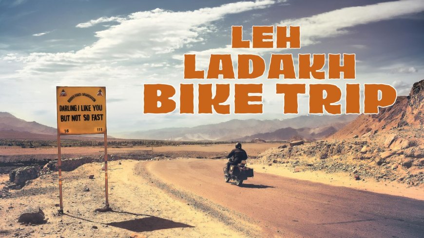 Ride Through Frozen Streams on Leh Ladakh Bike Trip Adventure
