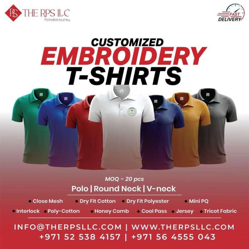 T-Shirt Printing in Dubai: Best Quality by THE RPS LLC