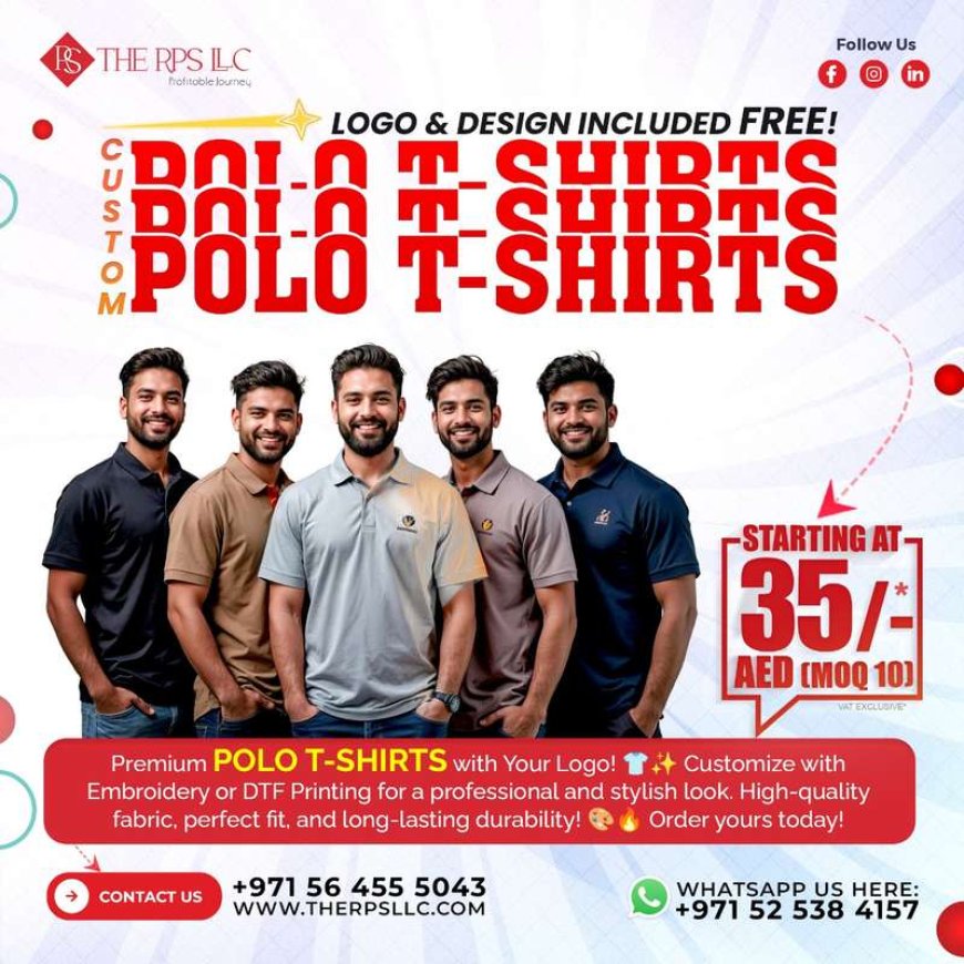 T-Shirt Printing in Dubai: Best Quality by THE RPS LLC