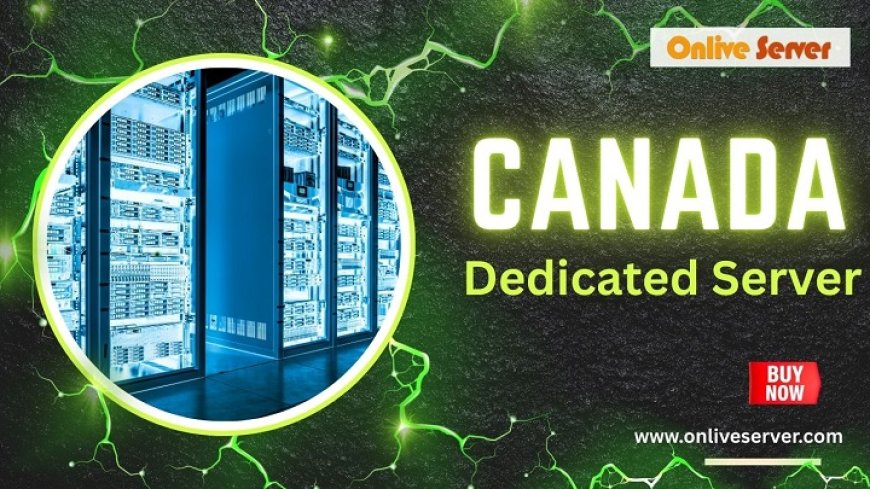 Canada Dedicated Server: A Scalable Solution for Growing Businesses