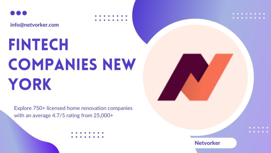 Fintech Companies New York