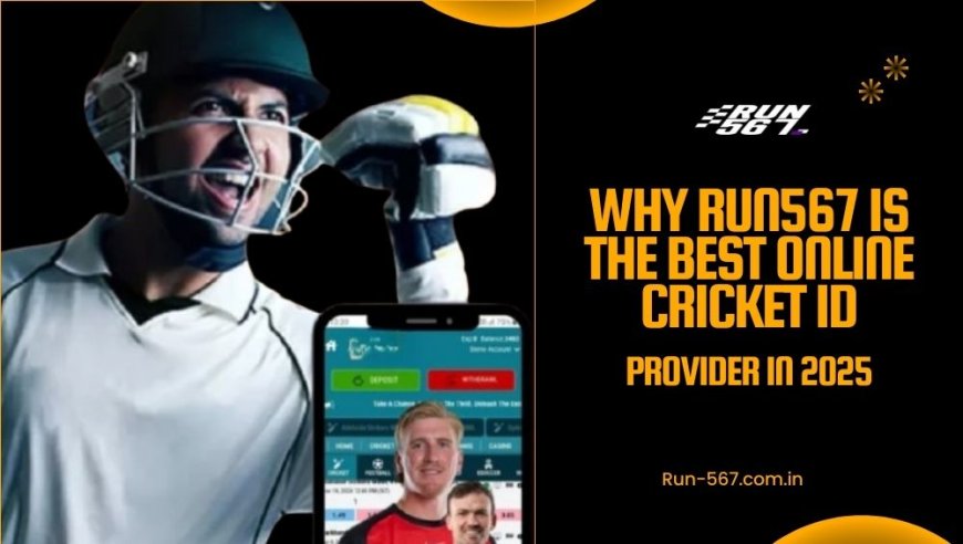 Why Run567 is the Best Online Cricket ID Provider in 2025