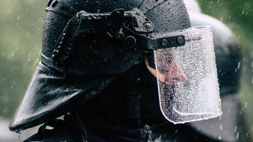 SWAT Riot Helmet Maximum Protection in High-Risk Situations