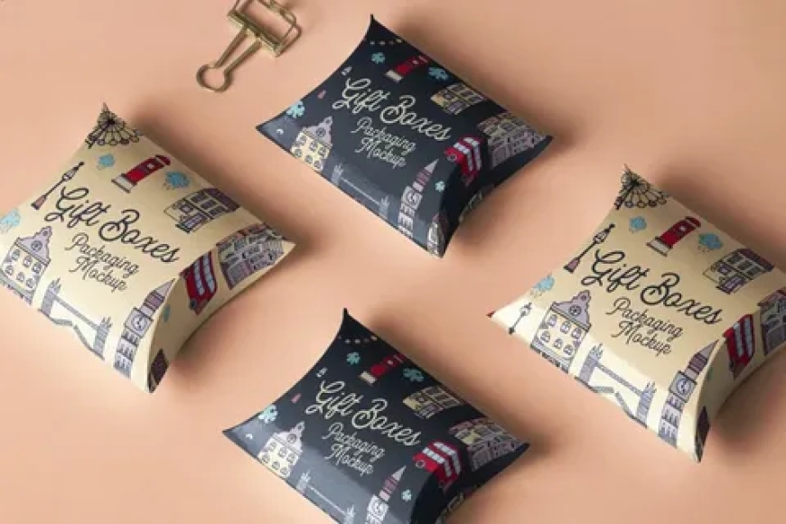 Enhance Your Packaging with Custom Pillow Boxes
