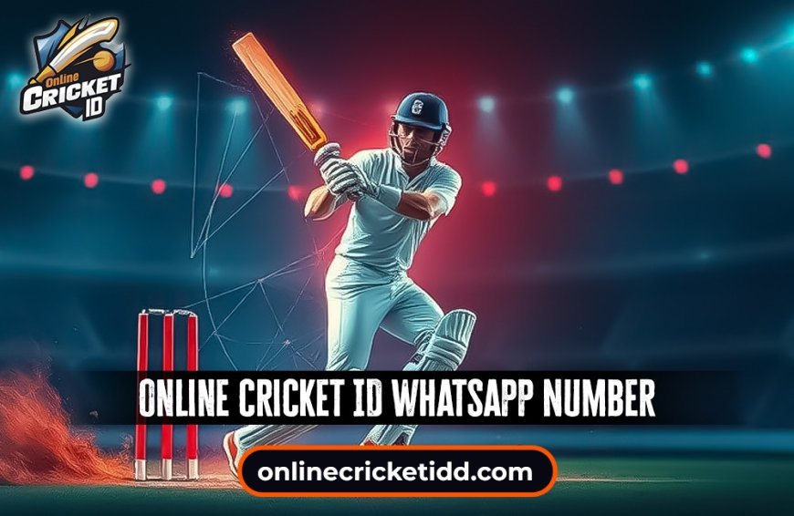 Online Cricket ID WhatsApp Number– Play, Win & Earn Bonuses