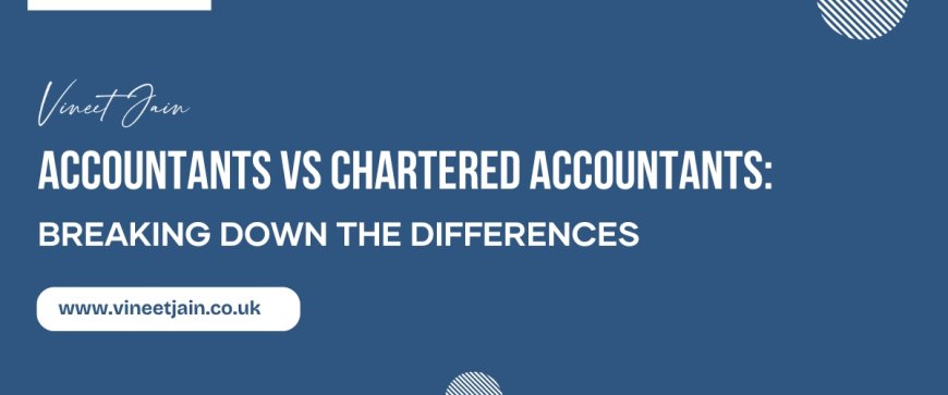 Accountants vs Chartered Accountants Breaking Down The Differences