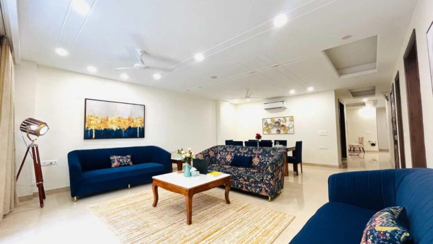 Where to Book Fully Furnished Service Apartments in Delhi