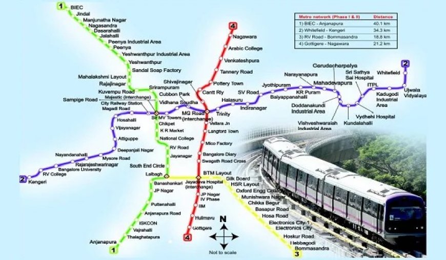Bangalore Metro Route Map: Timing, Lines, and Stations Simplified