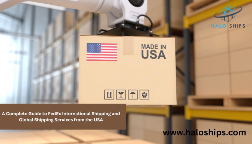 A Complete Guide to FedEx International Shipping and Global Shipping Services from the USA