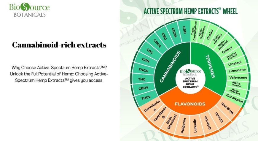 Power of Cannabinoid-Rich Extracts: The Active Spectrum™ Advantage