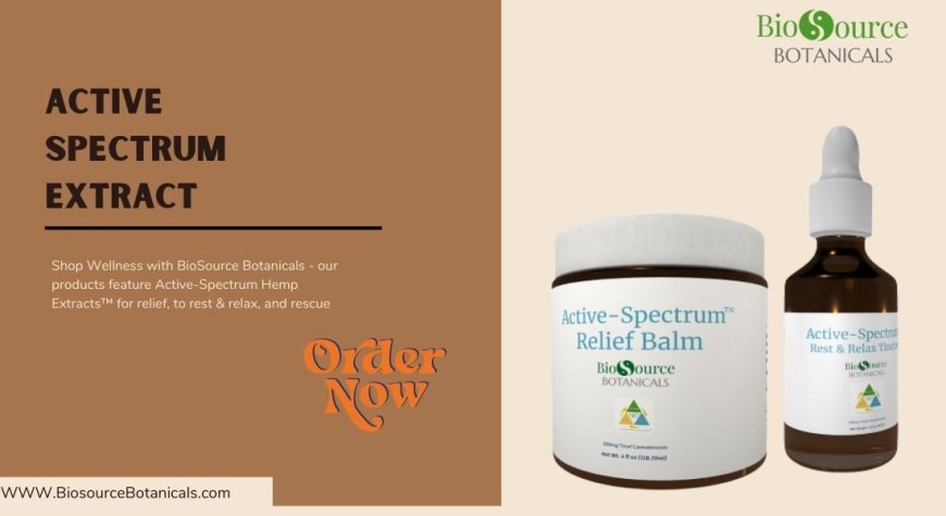 Harnessing the Power of Active Spectrum Extract for Natural Skin Relief and Healing
