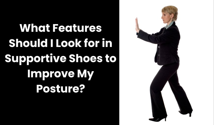 What Features Should I Look for in Supportive Shoes to Improve My Posture?
