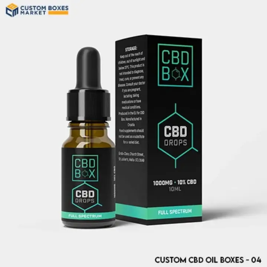 Enhancing Your Tincture Bottles with High-Quality CBD Oil Boxes