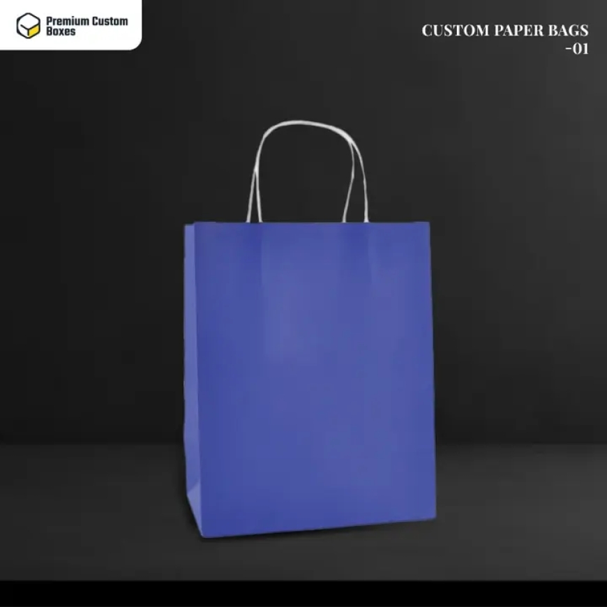 The Advantages Of Custom Paper Bags Over Plastic Alternatives