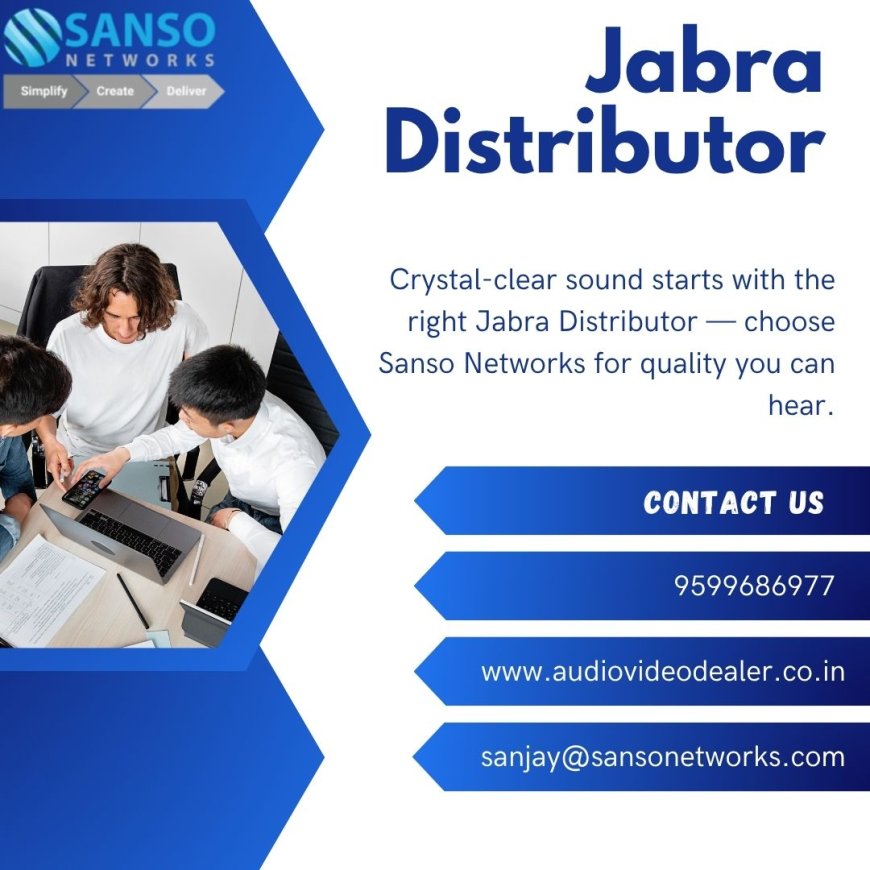 Sanso Networks – Trusted Jabra Distributor in India
