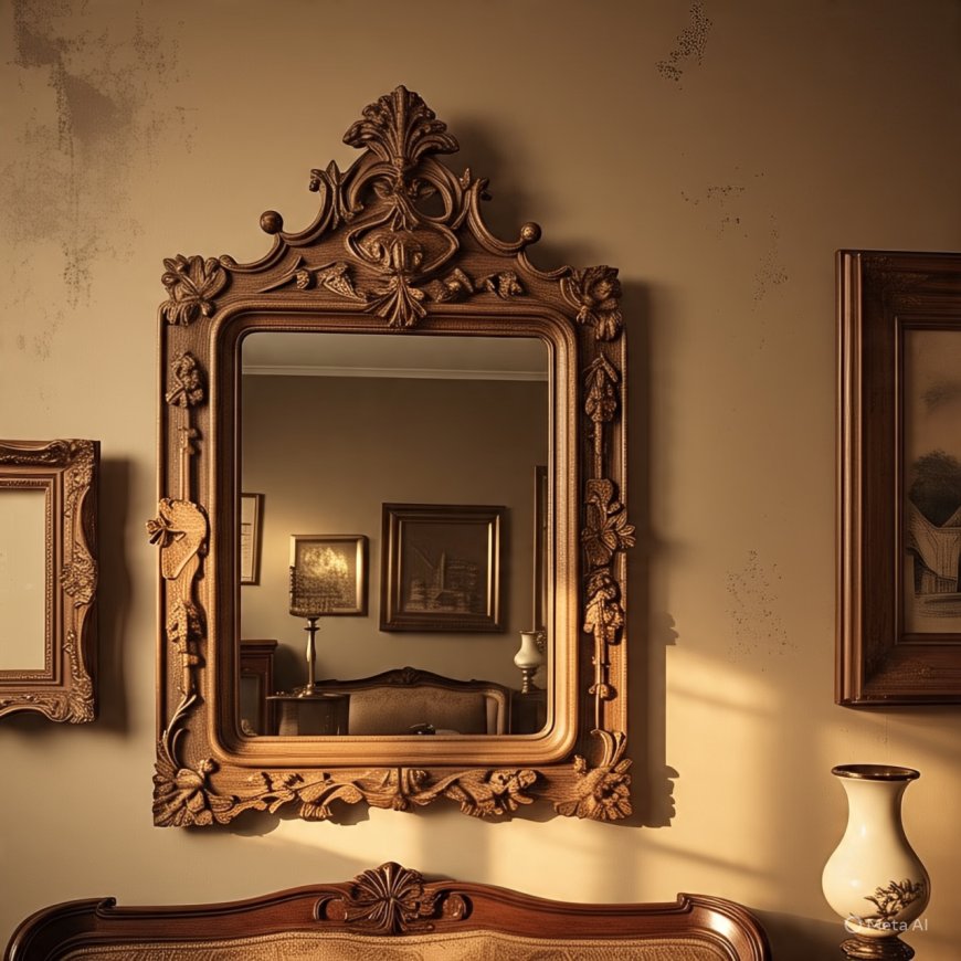Antique Wall Mirrors: Embracing the Retro Aesthetic in Modern Interiors