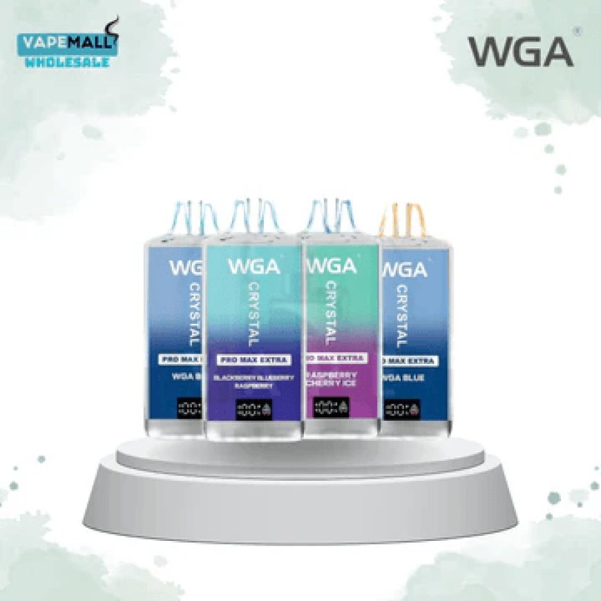 WGA Crystal Pro Max Extra 15000 Puffs – Box of 10 Premium Disposable Vapes