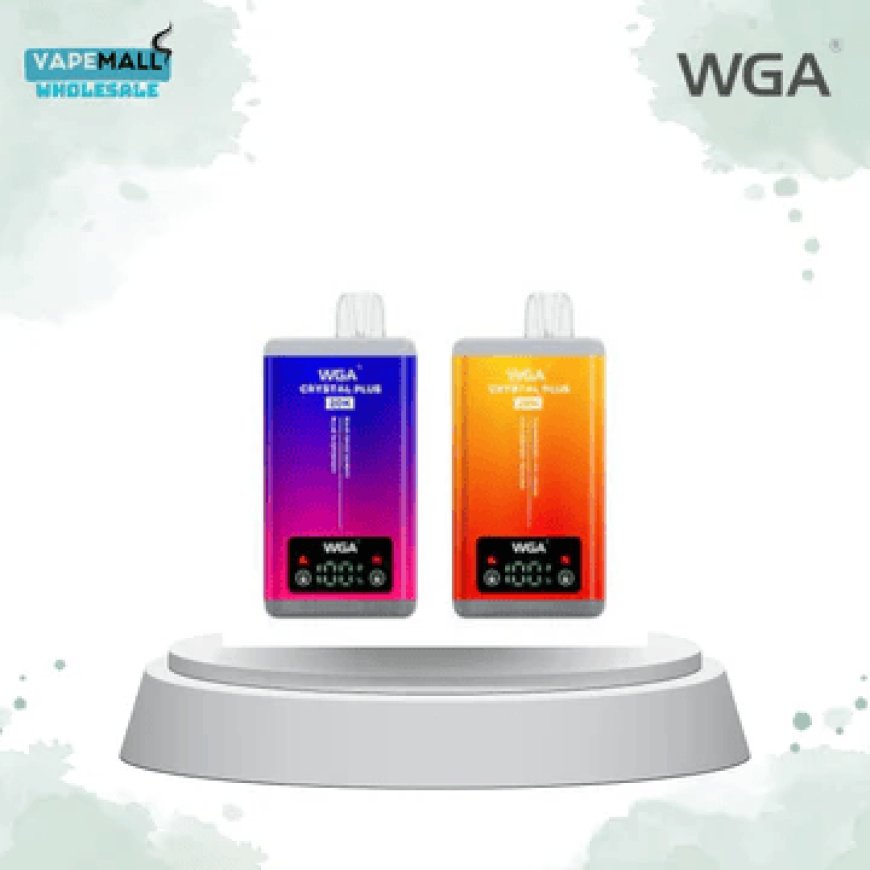 WGA Crystal Plus 20000 Puffs – Box of 10 Premium Disposable Vapes