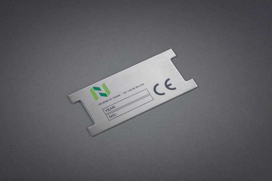 Professionelle industrielle Namensschilder aus Metal
