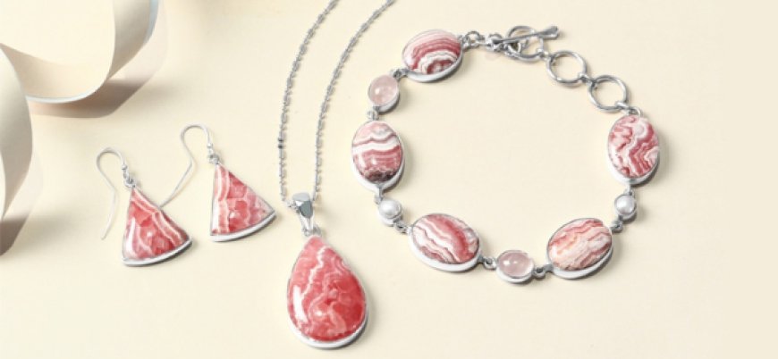 Discover the Beauty of Handcrafted Rhodochrosite Jewelry