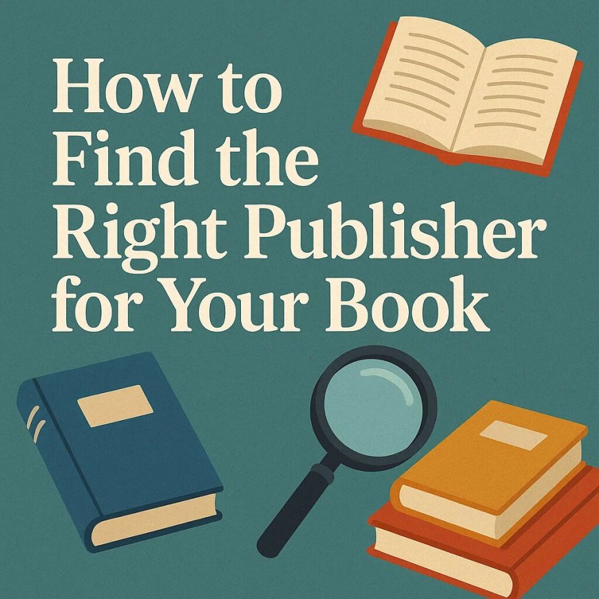 How to Find the Right Publisher for Your Book