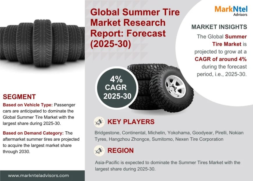 Summer Tire Market Player Analysis and Growth Opportunities - 2030