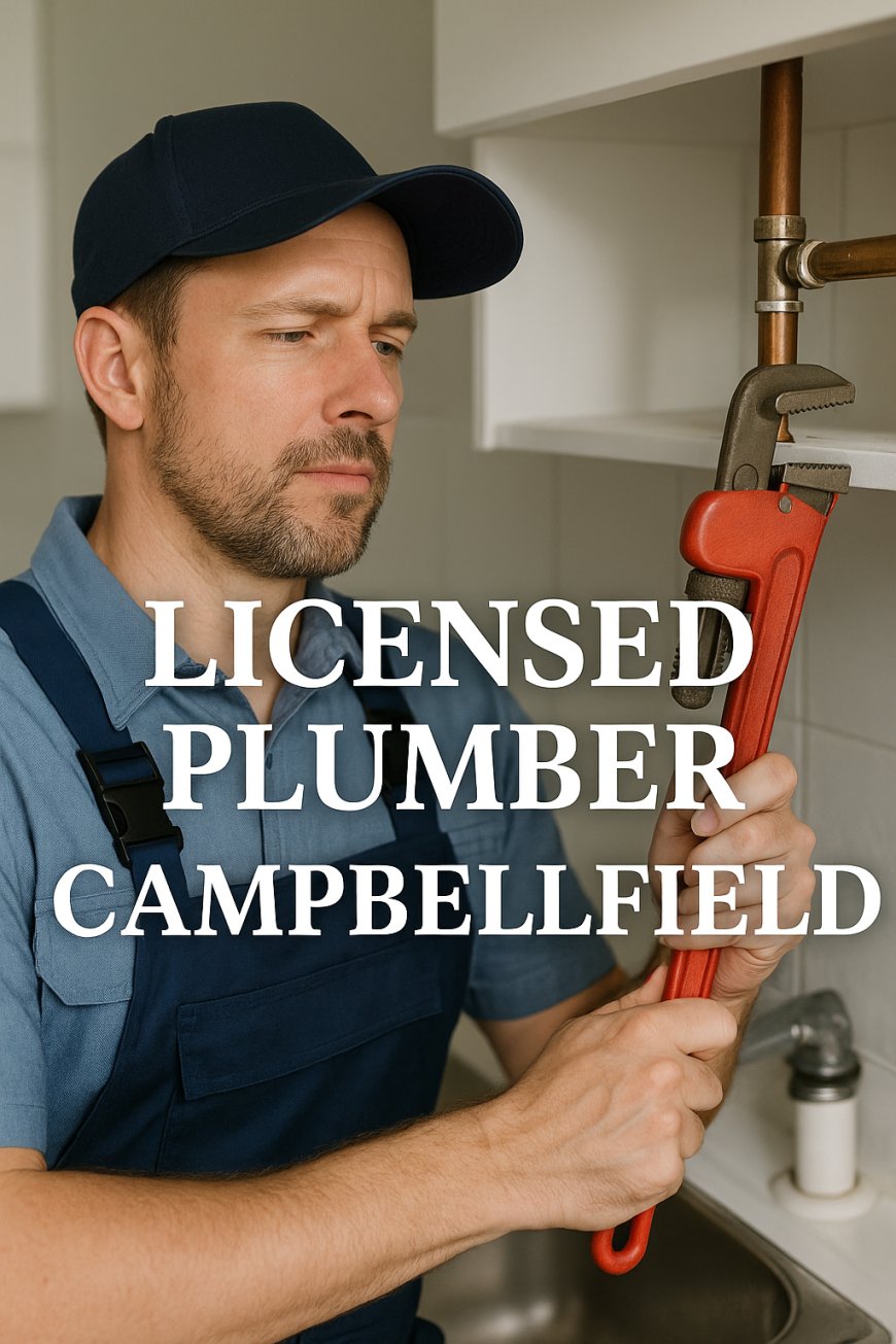 How to Choose a Licensed Plumber in Campbellfield (And Why It Matters)