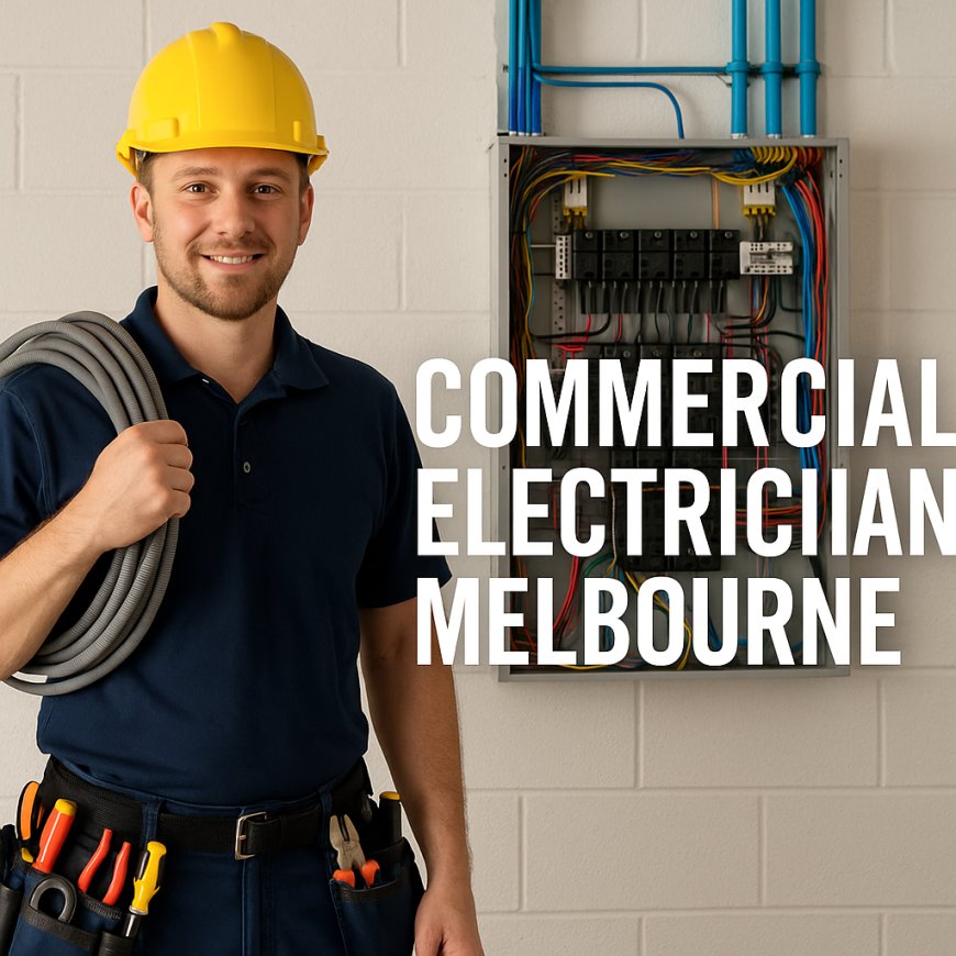 Choosing the Right Commercial Electrician in Melbourne for Your Business