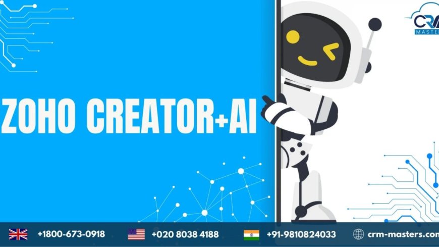 Zoho Creator + AI: Automate Workflows Without Writing Code
