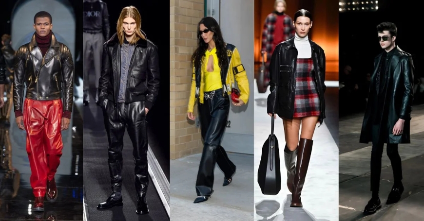 The Most Talked-About Leather Jacket Styles in USA Runways (2025)