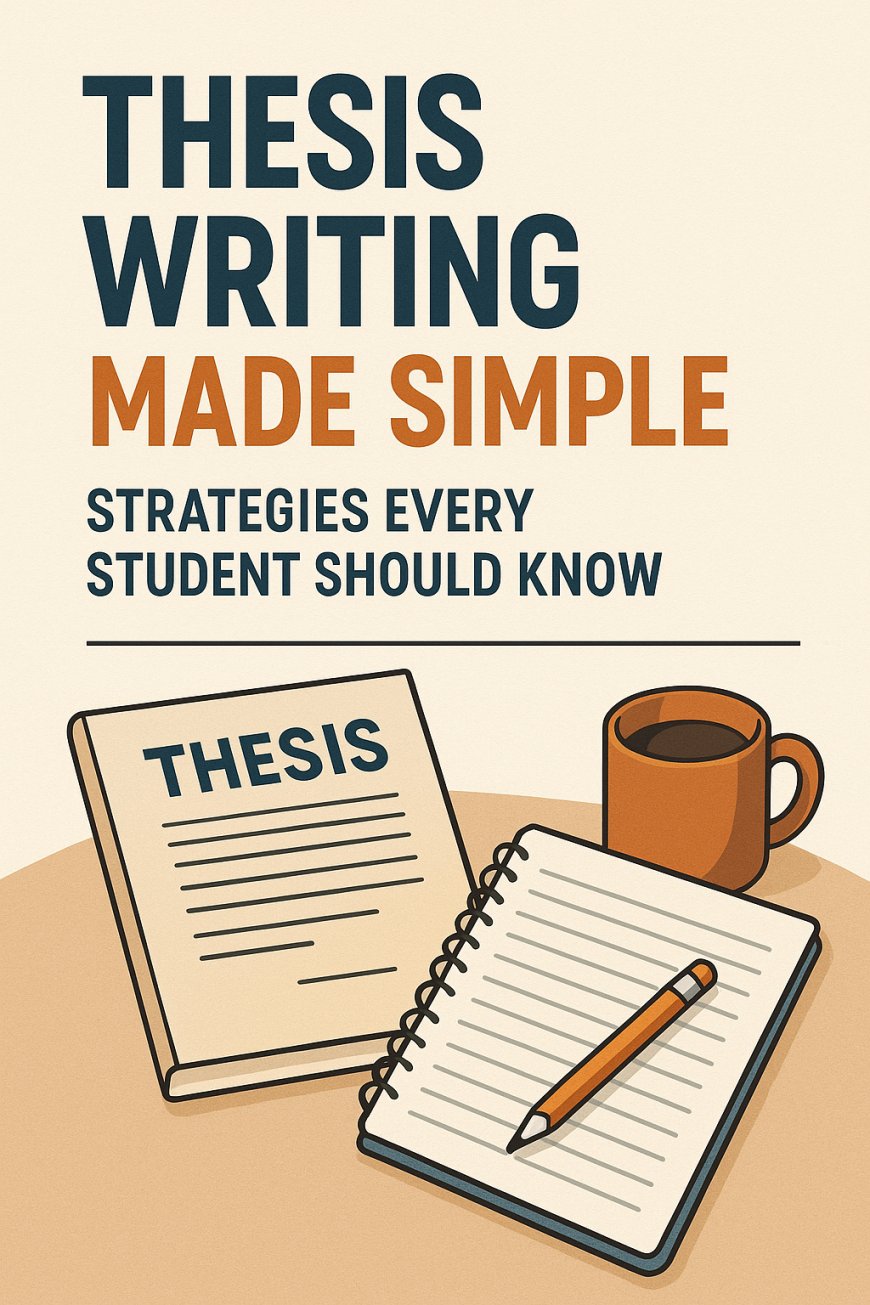 Thesis Writing Made Simple: Strategies Every Student Should Know