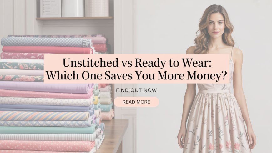 Unstitched vs Ready to Wear: Which One Saves You More Money?