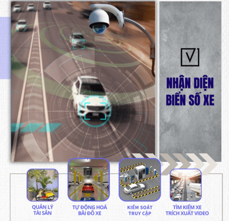 Giải Pháp Lắp Đặt Camera Quan Sát Biển Số Xe