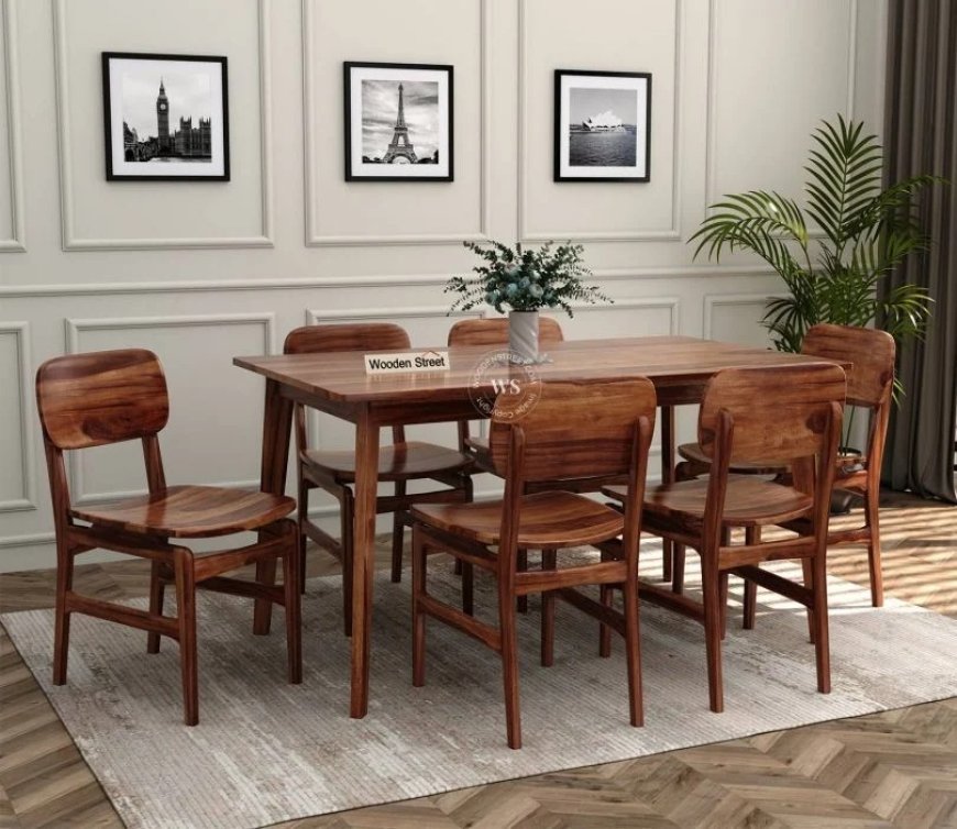 6 Seater Dining Table Sets with Storage: Function Meets Style