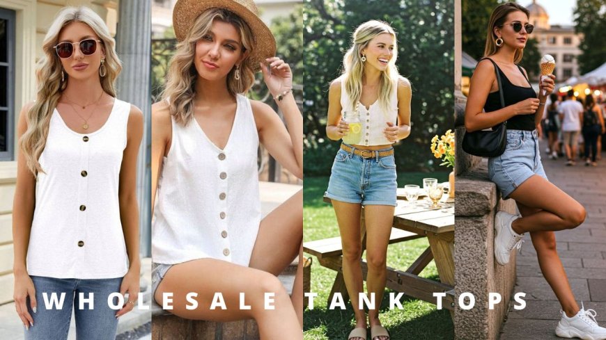 Explore Trendy & Affordable Wholesale Tank Tops at The Apparel Factory