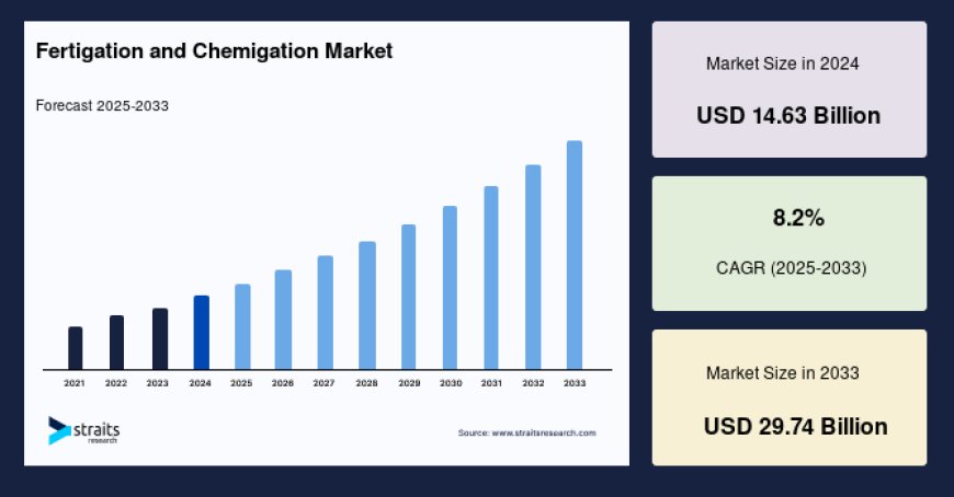 Fertigation and Chemigation Market: Regional Growth Prospects and Market Segmentation Trends, Forecast to 2033