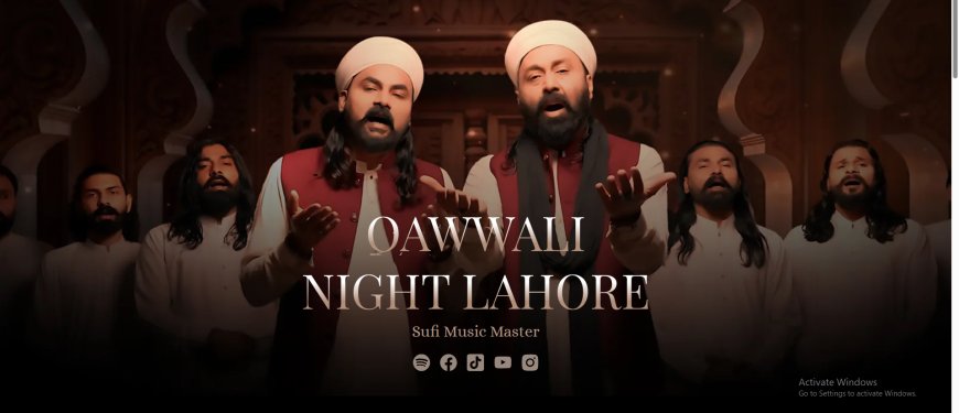 Qawwali Night Lahore – A Captivating Blend of Soul, Culture, and Devotion